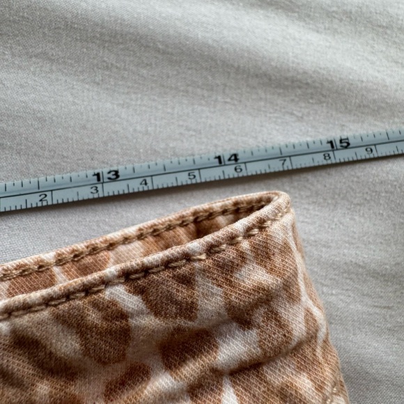 By Anthropologie the Wanderer Pants Size 26 Pink Cheetah - Picture 6 of 8